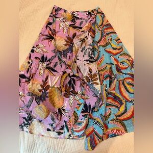 FARM Rio Colorful Wrap Skirt
